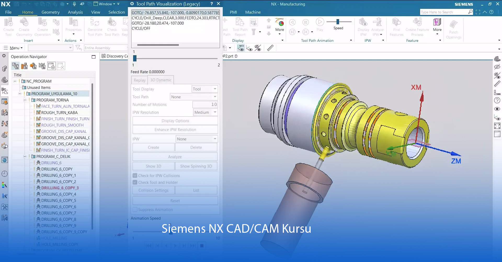 Etkin Akademi | Siemens NX CAD/CAM Kursu